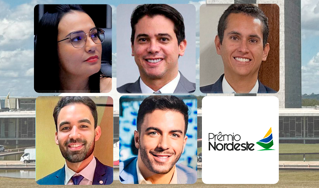 Prêmio Nordeste divulga os cinco deputados federais mais atuantes do Ceará em 2025
